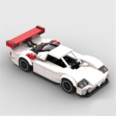 Nissan R390GT1 made from lego building blocks