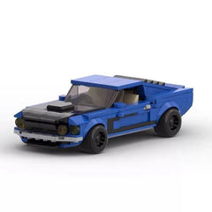 Image of Ford Mustang Boss 302 1969 - Lego Building Blocks by Targa Toys