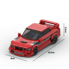Mitsubishi Lancer EVO VI | Tommi Makinen Edition made from lego building blocks