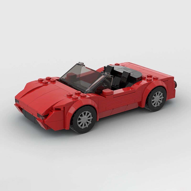 Image of Mazda MX-5 Eunos - Lego Building Blocks by Targa Toys