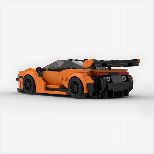 McLaren 720s GT3 made from lego building blocks