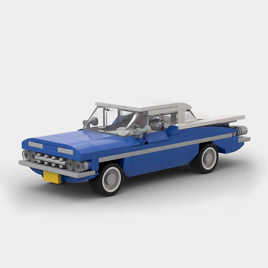 Chevrolet Bel Air made from lego building blocks