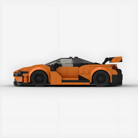 McLaren 720s GT3 made from lego building blocks