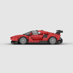 Image of Ferrari P80/C - Lego Building Blocks by Targa Toys