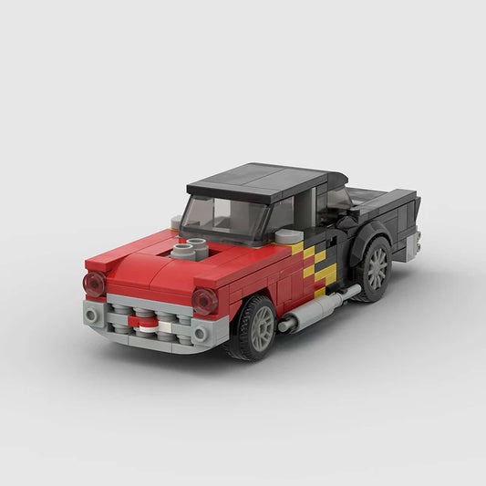 Chevrolet Matchbox made from lego building blocks