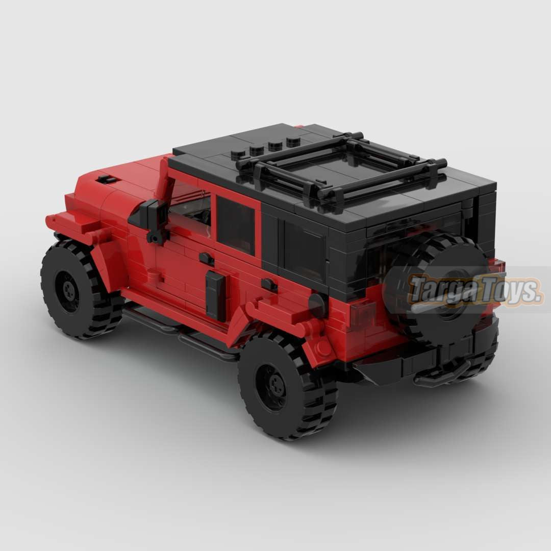 Jeep Wrangler Rubicon Red