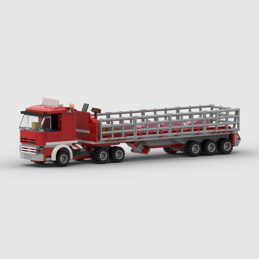 Agriculture Truck Block Set - Lego Compatible | Targa Toys