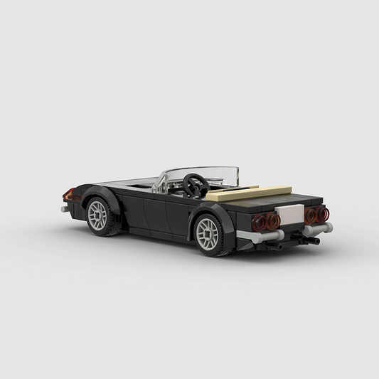 Ferrari Spyder 365 GTS made from lego building blocks