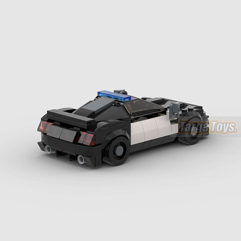 Ford Mustang Saleen S281 Police- Building Blocks Set | Targa Toys
