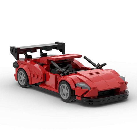 Image of Ferrari 458 Italia GT3 building blocks set by Targa Toys