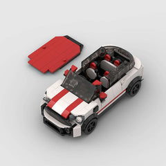 Mini Countryman F60 Cooper S, 2020 Edition made from lego building blocks