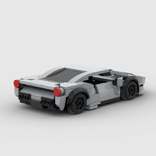 Lamborghini Gallardo Liberty Walk made from lego building blocks