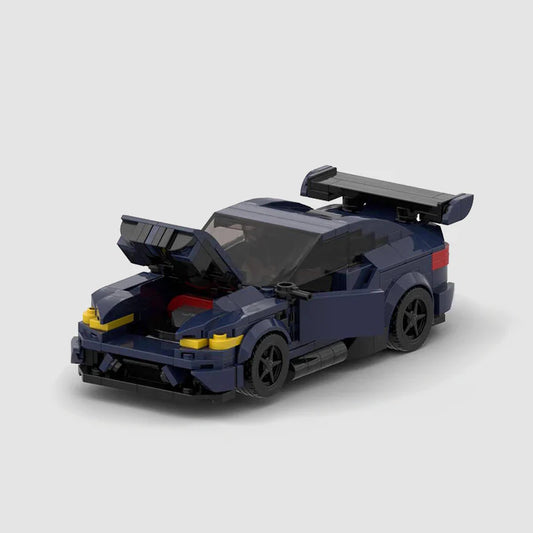 BMW M3 GTS made from lego building blocks