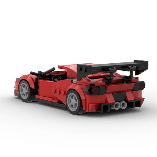 Ferrari 458 Italia GT3 made from lego building blocks