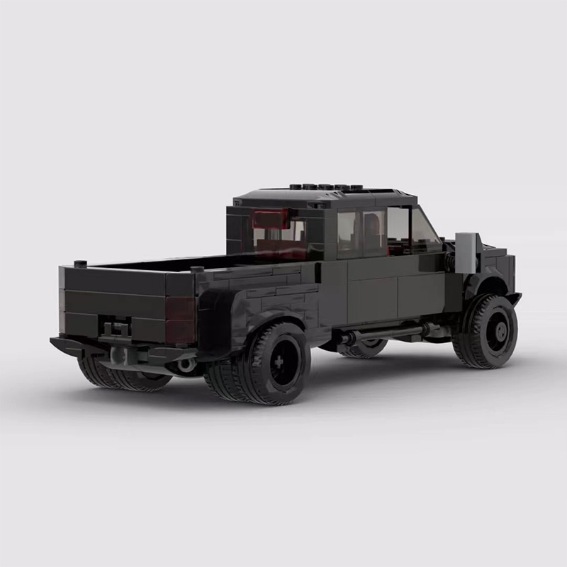 Ford F450 made from lego building blocks