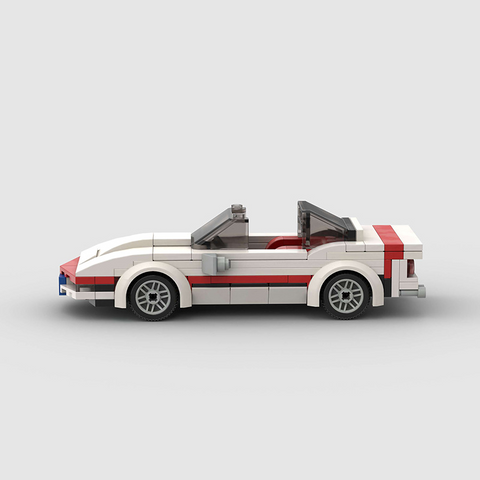 Image of Corvette C4 Faceman building blocks set by Targa Toys