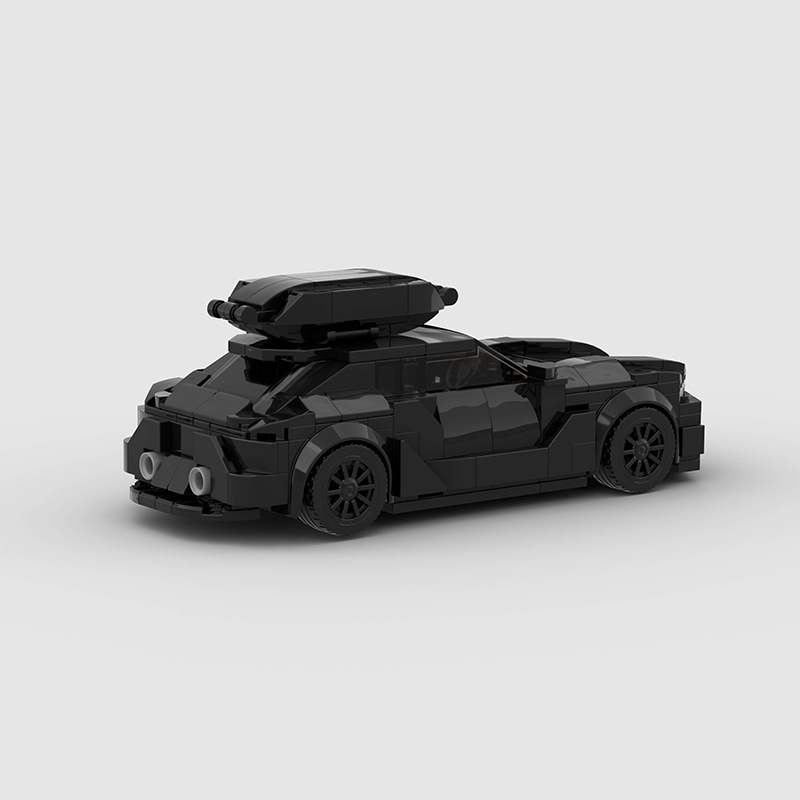 Audi RS6 2022 made from lego building blocks