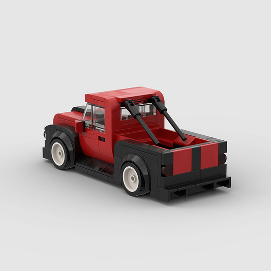 Image of Ford F100 Track Car building blocks set by Targa Toys