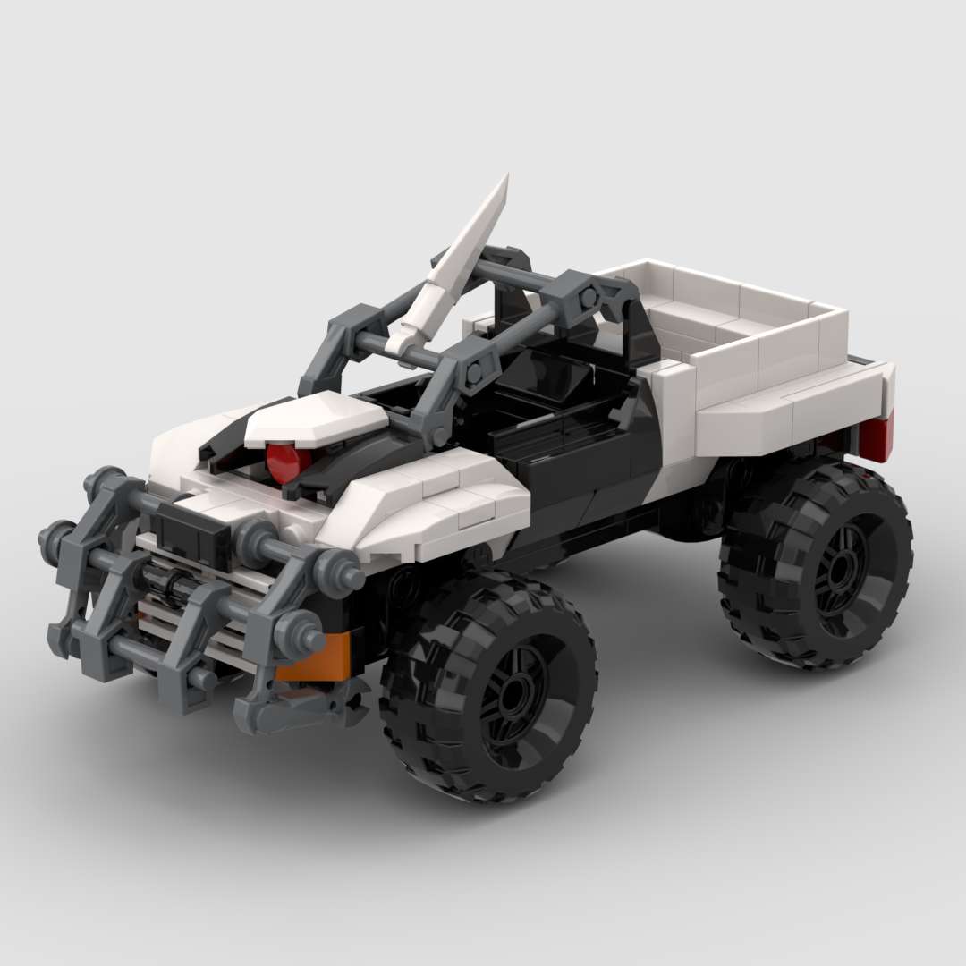 White Wollf Baja Truck - Building Blocks Set | Targa Toys