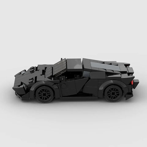 Lamborghini Huracan | Black Edition made from lego building blocks