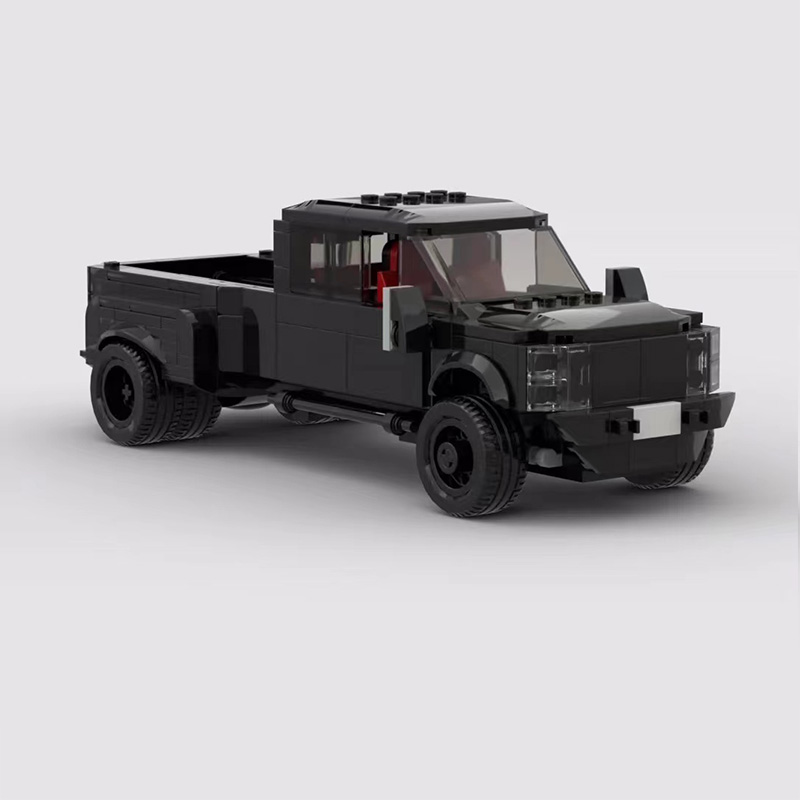 Ford F450 made from lego building blocks