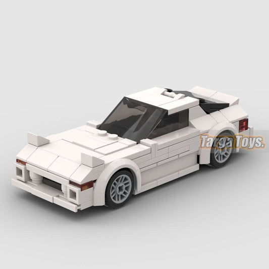 Mazda Savanna RX-7 FC3S Initial D made from lego building blocks