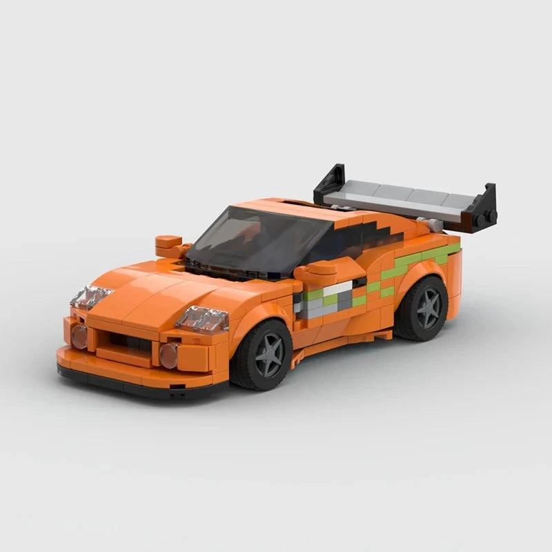 Image of Toyota Supra Mk4 F&F Edition - Lego Building Blocks by Targa Toys