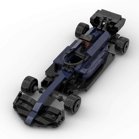Williams F1 FW45 made from lego building blocks