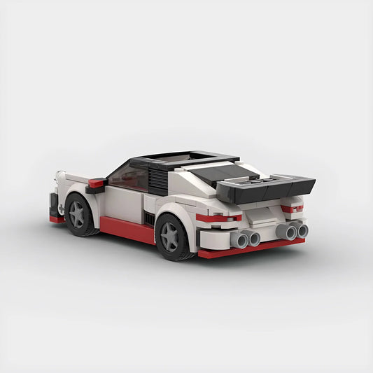 Porsche 911 930 Targa made from lego building blocks