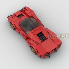 Ferrari 330 P3 made from lego building blocks