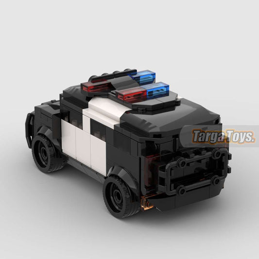 GMC Hummer Base 7 EV Police made from lego building blocks