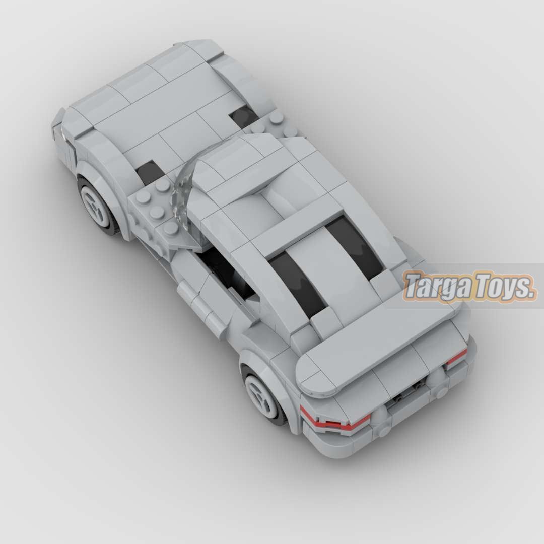 Dodge Viper RT10 Roadster made from lego building blocks