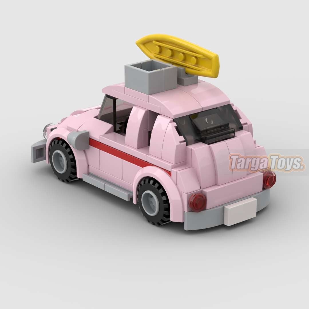 VW New Beetle Beach Edition - Building Blocks Set | Targa Toys