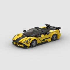 Image of Ferrari 488 Mansory 4XX - Lego Building Blocks by Targa Toys
