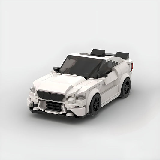 BMW M2 made from lego building blocks