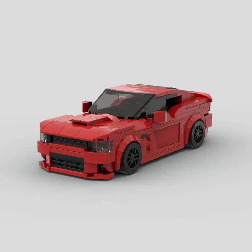 Image of Dodge Charger HellCat - Lego Building Blocks by Targa Toys