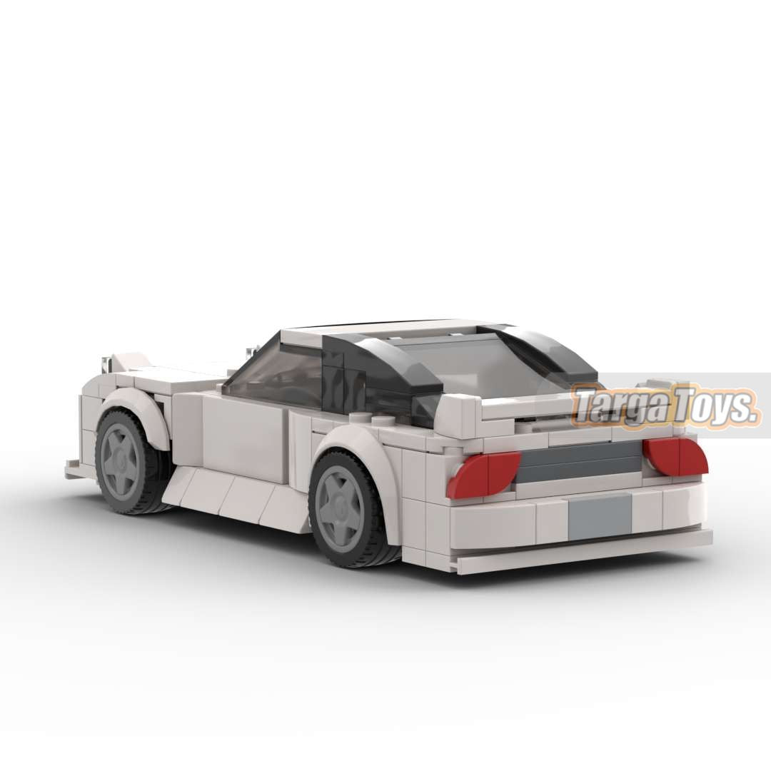 Nissan 240SX S13 made from lego building blocks