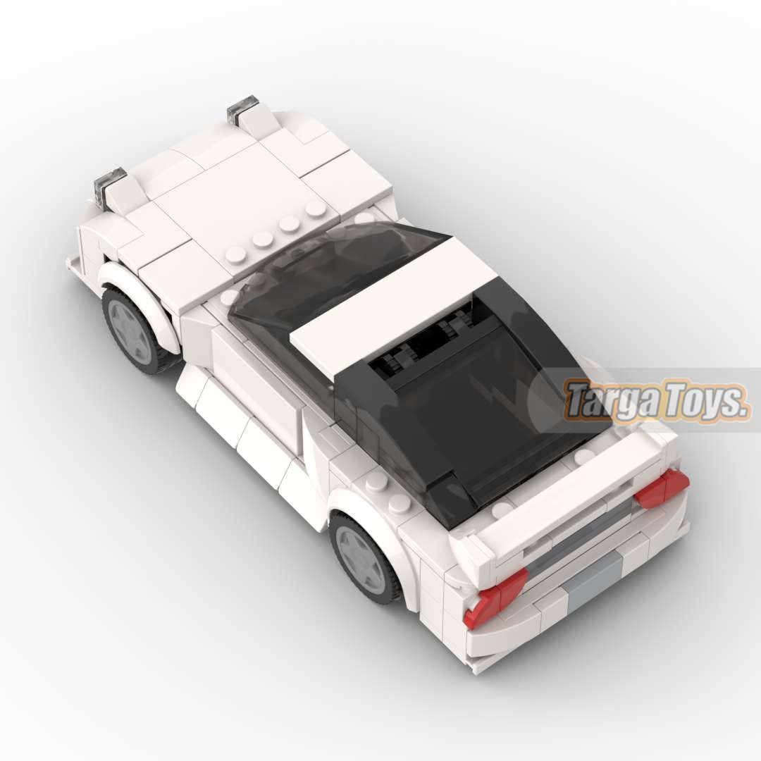 Nissan 240SX S13 made from lego building blocks