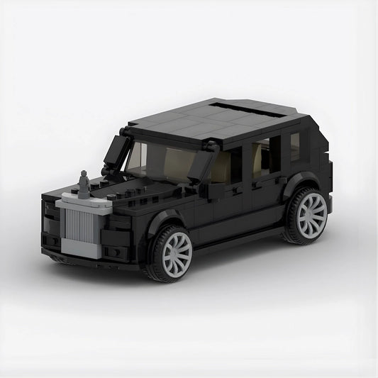 Rolls Royce Cullinan made from lego building blocks