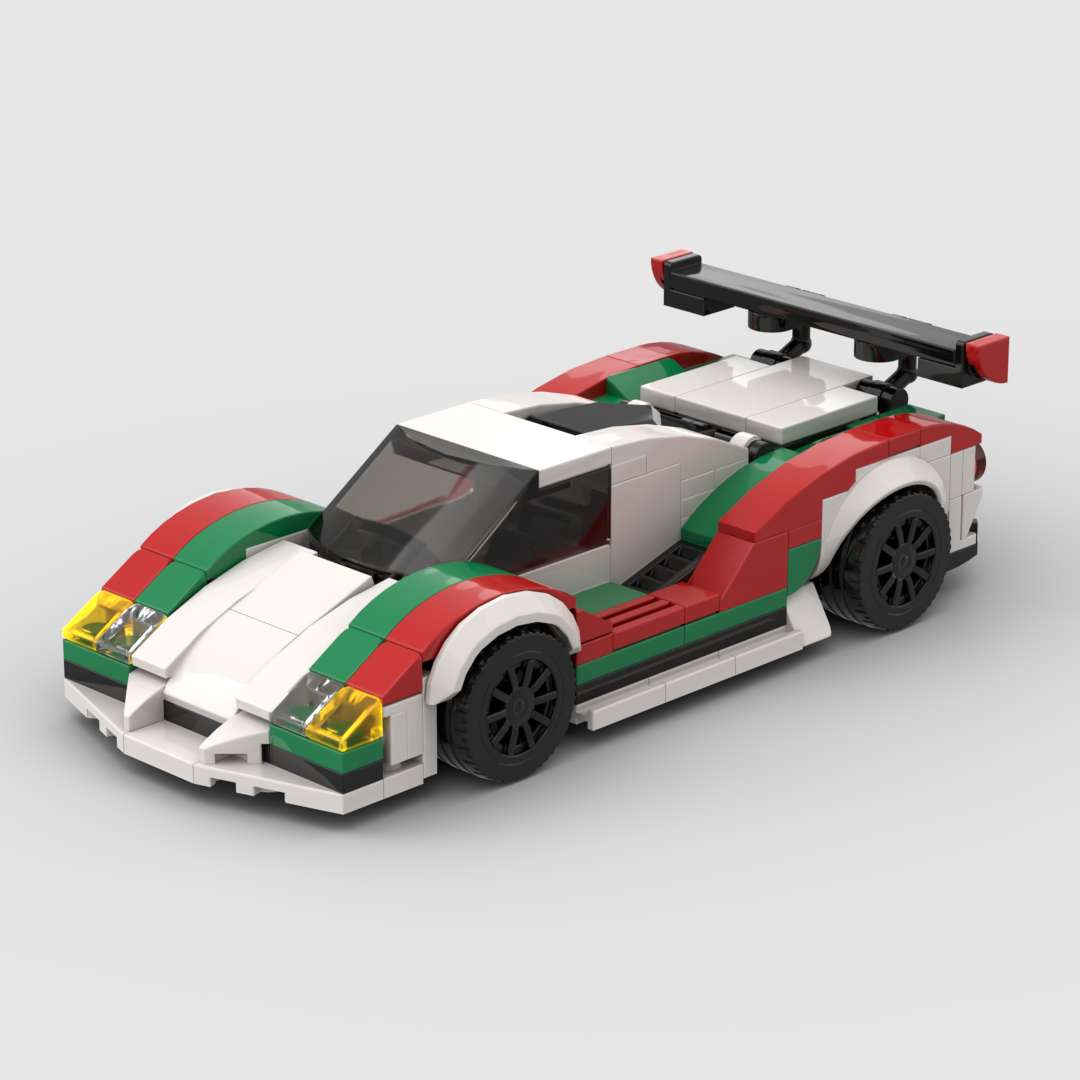 Octan Race Car - Building Blocks Set | Targa Toys
