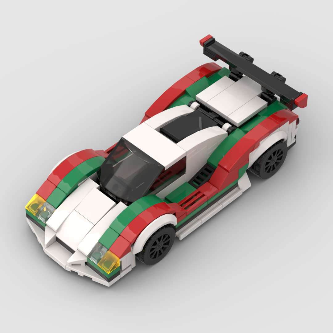 Octan Race Car - Building Blocks Set | Targa Toys