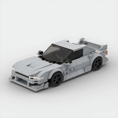 Image of Nissan Silvia S14 - Lego Building Blocks by Targa Toys