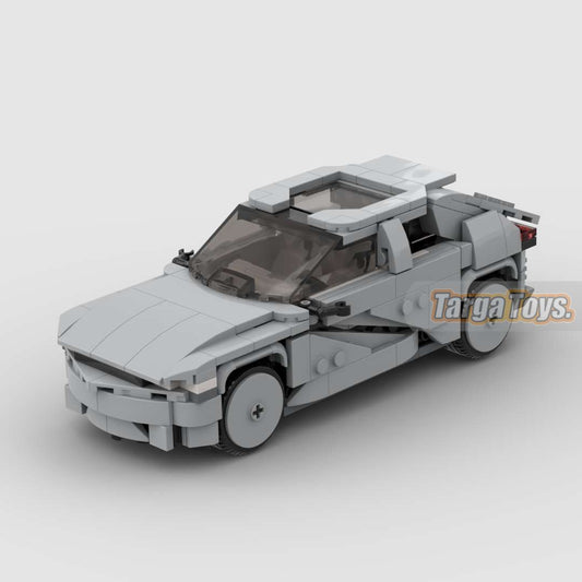 Hyundai Ionic 5 made from lego building blocks