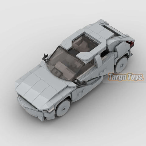 Hyundai Ionic 5 made from lego building blocks
