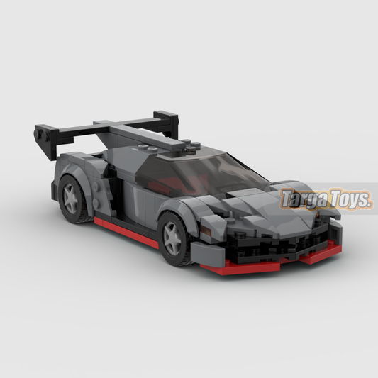Lamborghini Poison Roadster made from lego building blocks