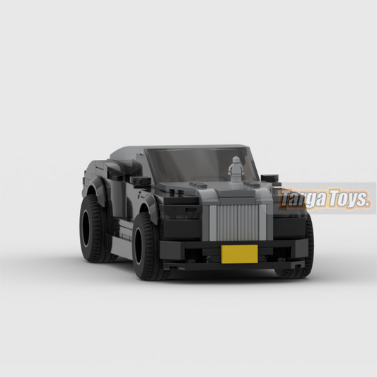 Rolls-Royce Phantom Wraith made from lego building blocks