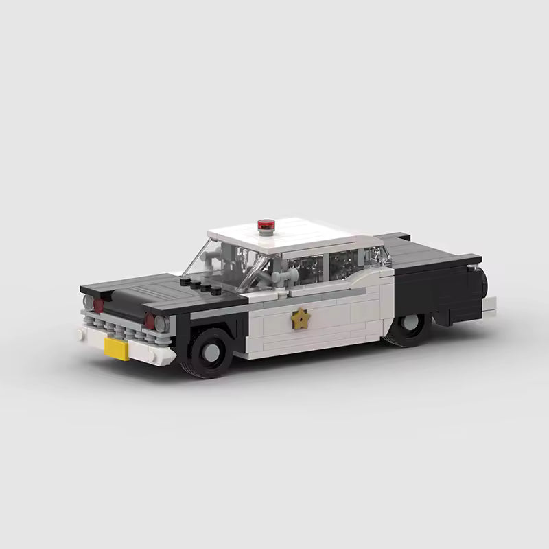 NYPD 1959 Ford Police Car - Building Blocks Set | Targa Toys
