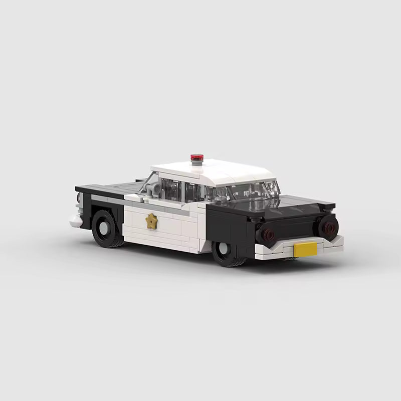NYPD 1959 Ford Police Car - Building Blocks Set | Targa Toys