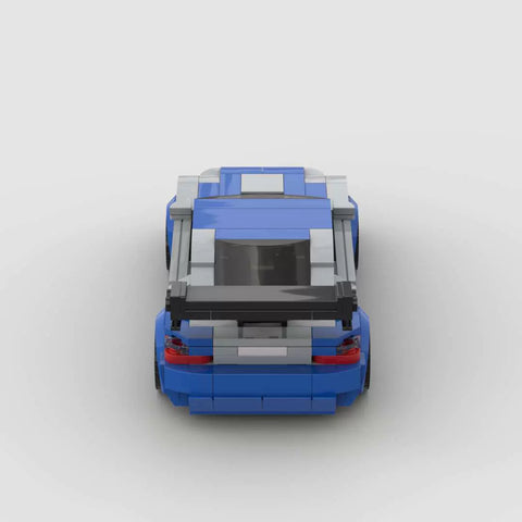 BMW M3 E46 GTR Need for Speed Most Wanted made from lego building blocks