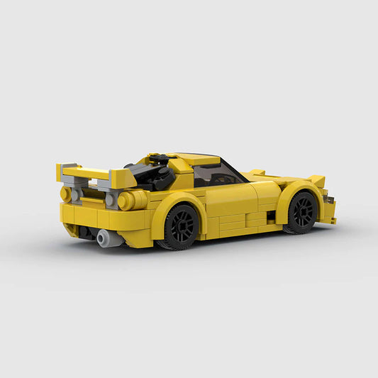 Mazda RX-7 FD made from lego building blocks